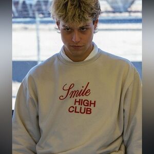 LONELY GHOST Smile High Club Crewneck